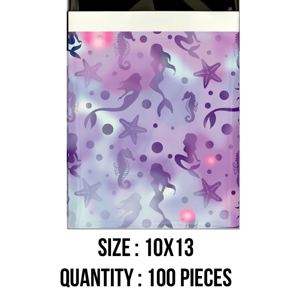 100 Mailers poly 10x13 Mystical Purple CLOSEOUT SALE